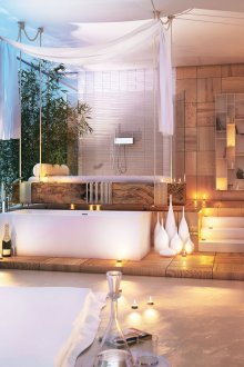 Πολυτελές αρτ νουβό μπάνιο