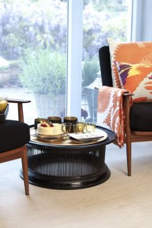 Black padded seat covers for chairs