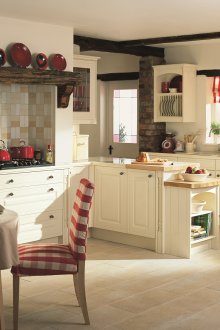 Κουζίνα της Χερσονήσου Style Country