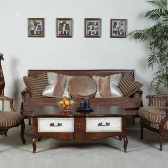 Ξύλινα έπιπλα εξοχικού στυλ