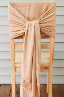 Απλό διακοσμητικό κάλυμμα από καρέκλα