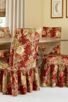 Floral καλύμματα για καρέκλες τραπεζαρίας