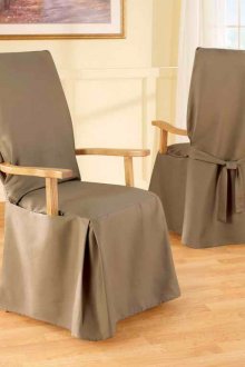 Γκρι καλύμματα καρεκλών
