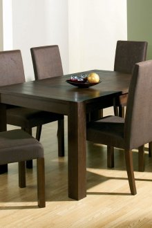 Δερμάτινη τραπεζαρία καλύπτει καρέκλα