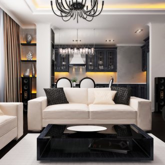 Ξύλινο καναπέ Art Nouveau