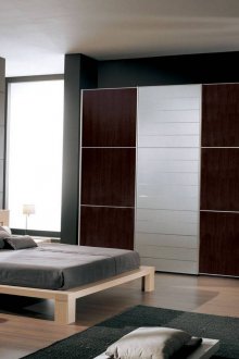 Μπεζ μοντέρνα έπιπλα υπνοδωματίου