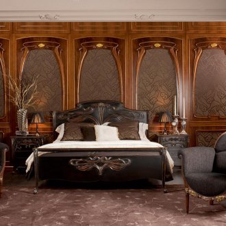 Art Nouveau υπνοδωμάτιο στρώμα νερού