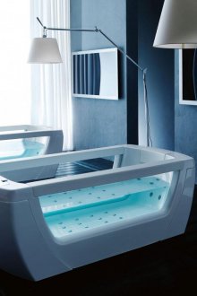 Ασυνήθιστη σχεδίαση μπάνιου υψηλής τεχνολογίας