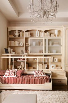 Μπεζ έπιπλα για παιδιά στο στυλ της Προβηγκίας