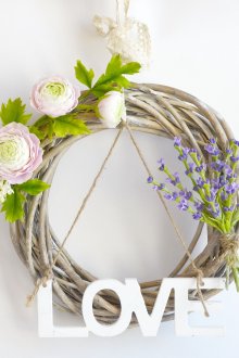 Διακοσμητικό στεφάνι Provence