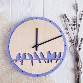 Ρολόι τοίχου σε στυλ provence