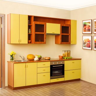 Μαύρο σετ κουζίνας