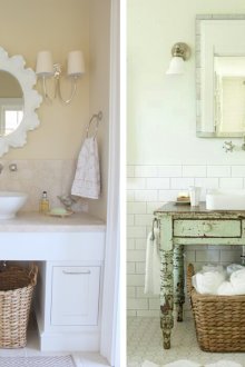 Cozy Shabby Chic μπάνια