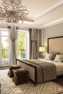 Όμορφο υπνοδωμάτιο σε κλασικό στιλ