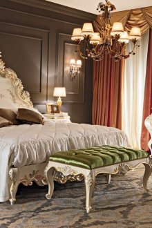 Πολυτελές κλασικό υπνοδωμάτιο