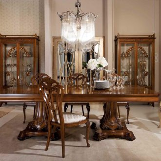 Ξύλινα έπιπλα τραπεζαρίας σε κλασικό στιλ