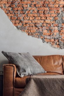 Steampunk στυλ τουαλέτα τοίχο καθιστικό