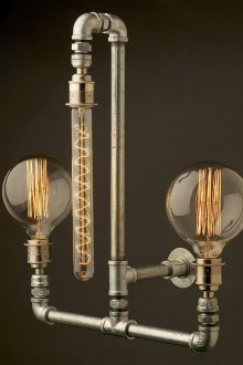 Λαμπτήρας τοίχου Steampunk