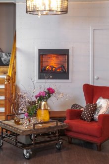 Steampunk στυλ μικρό σαλόνι