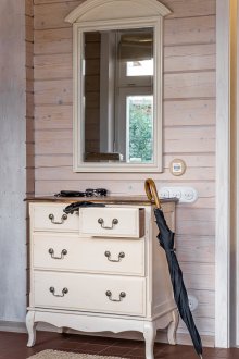 Μπεζ κοστούμι από τέφρα