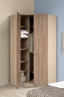 Μπεζ και καστανό γρασίδι Corner Ash στην κρεβατοκάμαρα