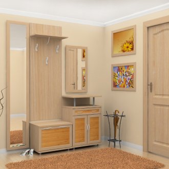 Βεράντα δρύινο διάδρομο