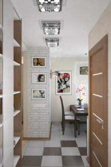 Σύγχρονος φωτισμός στο διάδρομο