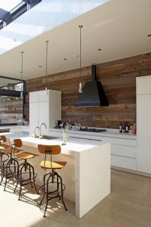 Φανταχτοί λαμπτήρες ως φώτα στην κουζίνα