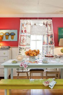 Φωτεινά στοιχεία της διακόσμησης της κουζίνας