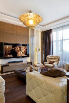 Μπεζ και καφέ Art Deco Έπιπλα