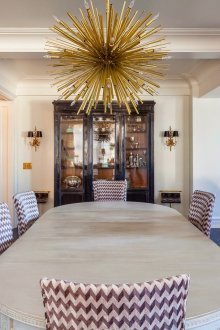 Μπεζ και μαύρο έπιπλα Art Deco