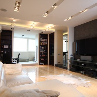 Ασπρόμαυρο σαλόνι