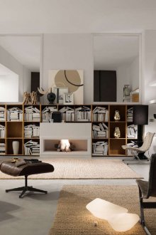 Δερμάτινα έπιπλα στο σαλόνι