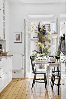 Σχεδιασμός λευκής κουζίνας