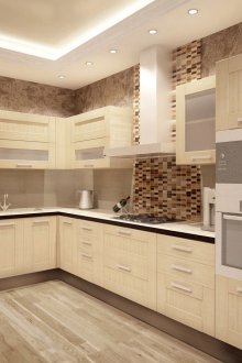 Μπεζ γωνιακό ακουστικό