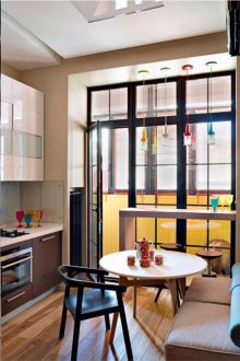 Καλή σχεδίαση της κουζίνας 11 τ.μ.