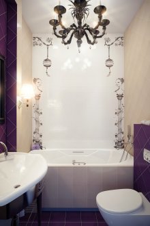 Σύγχρονα κομψά υδραυλικά στο μπάνιο