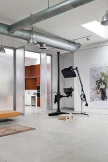 Γυάλινο χώρισμα στο διαμέρισμα