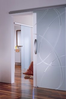 Διαχωριστικό από παγωμένο γυαλί