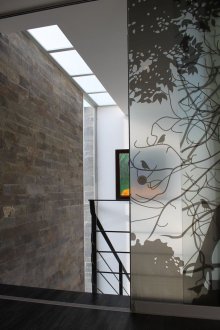 Κινητό γυάλινο χώρισμα