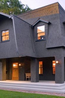 Συνδυασμός στύλων και επίπεδων οροφών