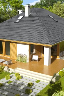 Η οροφή του σπιτιού