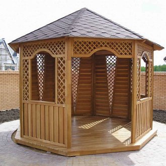 Gazebo με στέγη σκηνή