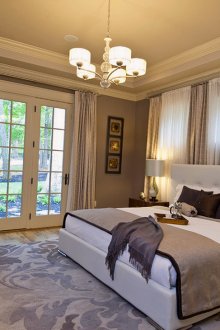 Μοντέρνα αρ νουβό υπνοδωμάτιο