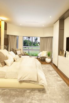 Μπεζ Brown Design Υπνοδωματίου