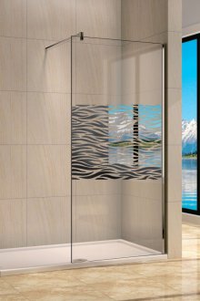 Γυάλινη οθόνη ντους