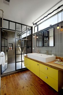 Γυάλινη οθόνη ντους