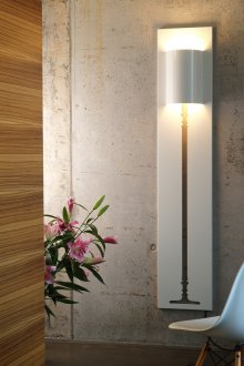 Διακόσμηση λαμπτήρα τοίχου με μέταλλο