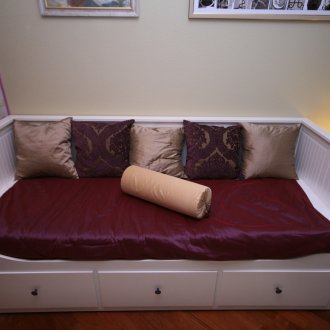 Καναπές-κρεβάτι με συρτάρια