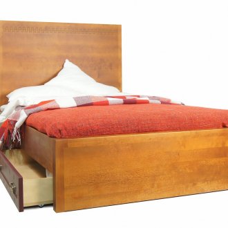 Παιδικό κρεβάτι με συρτάρια από ξύλο